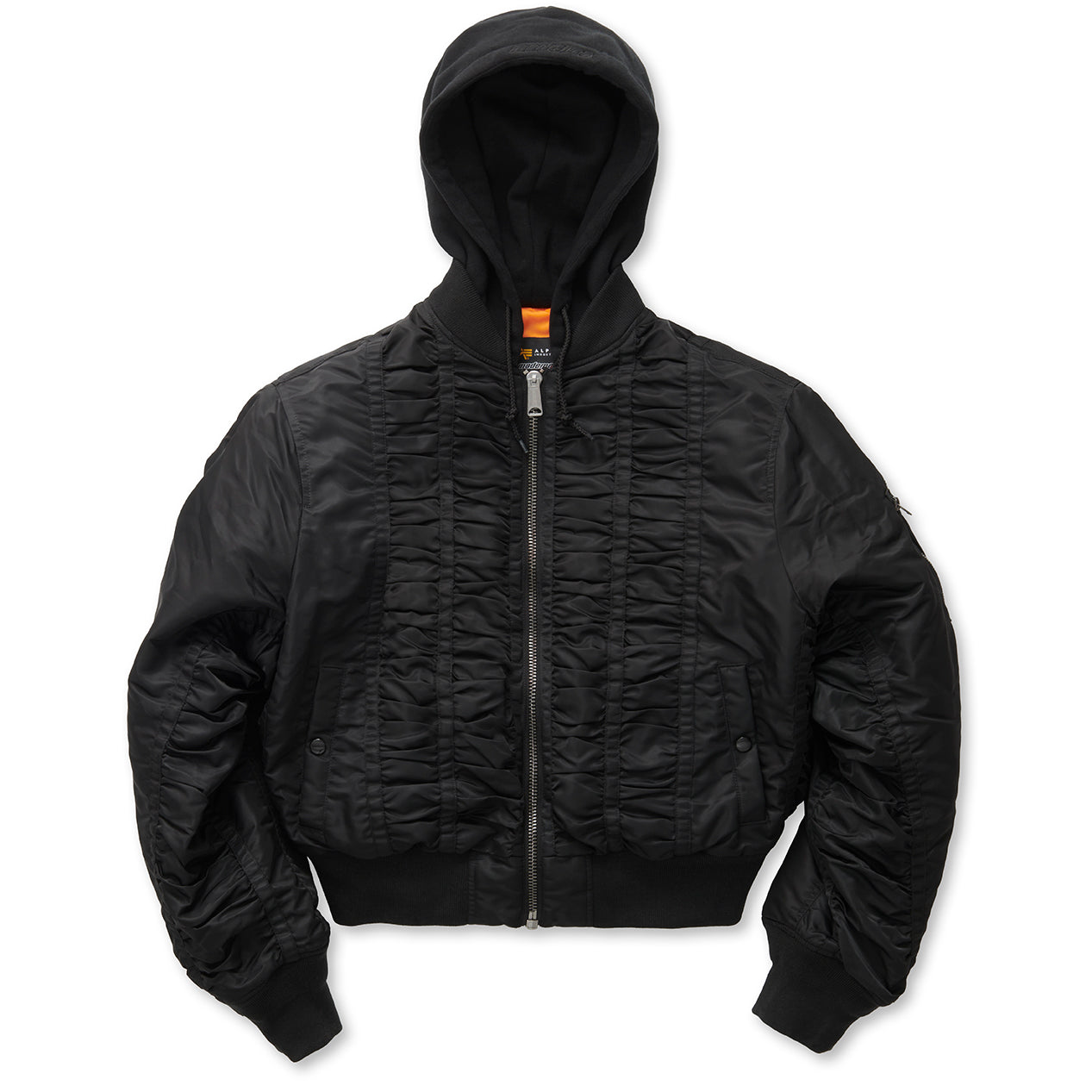 MADEME®/ALPHA INDUSTRIES® RUCHED MA-1 BOMBER