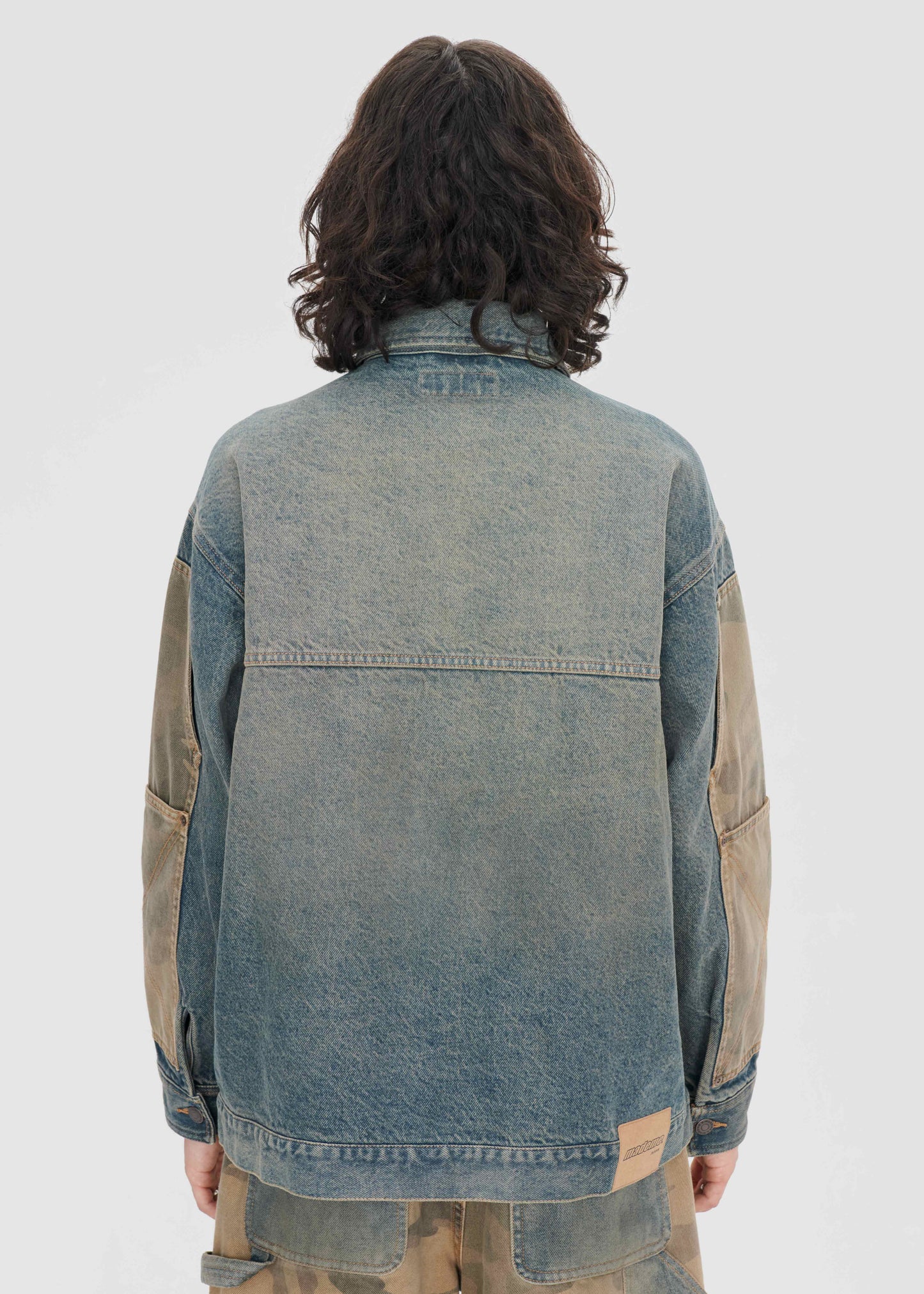 DENIM OVERSIZED CHORE JACKET