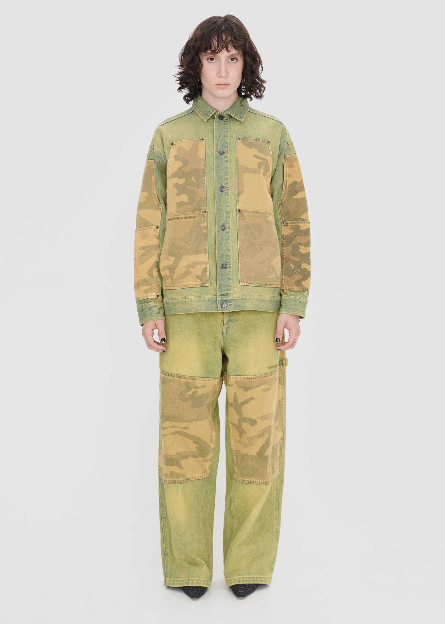 DENIM OVERSIZED CHORE JACKET