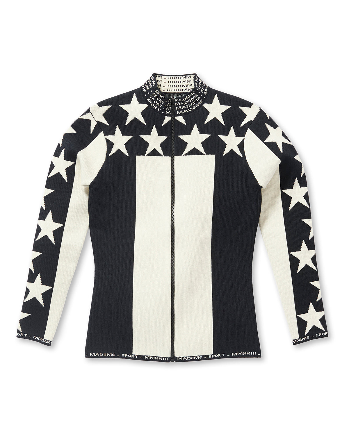 STARS ZIP SWEATER