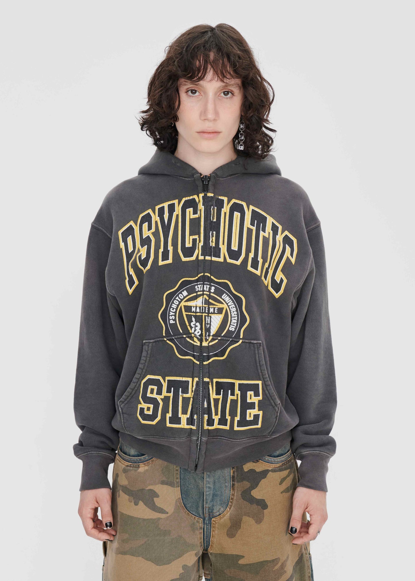 PSYCHOTIC STATE FULL-ZIP HOODIE